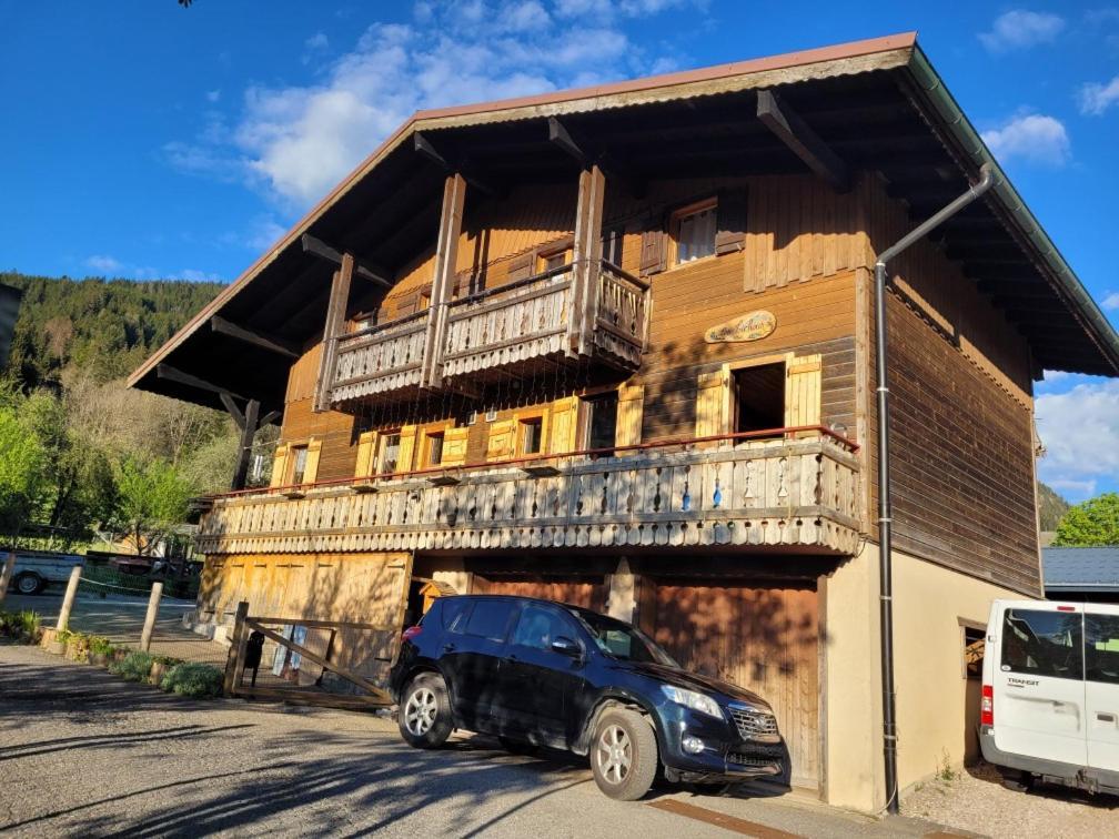 Chalet Familial Authentique Et Spacieux 2 Chambres 4 A 6 Personnes Avec Parking Proche Des Remontees La Chapelle-d'Abondance Luaran gambar